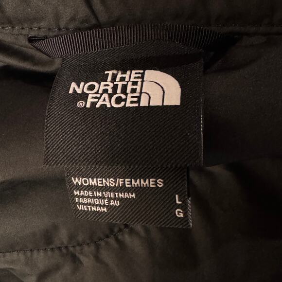 North Face Womens Large Tamburello Vest Camo Full-Zip Pockets Mid-Layer Drop Hem - Picture 10 of 11